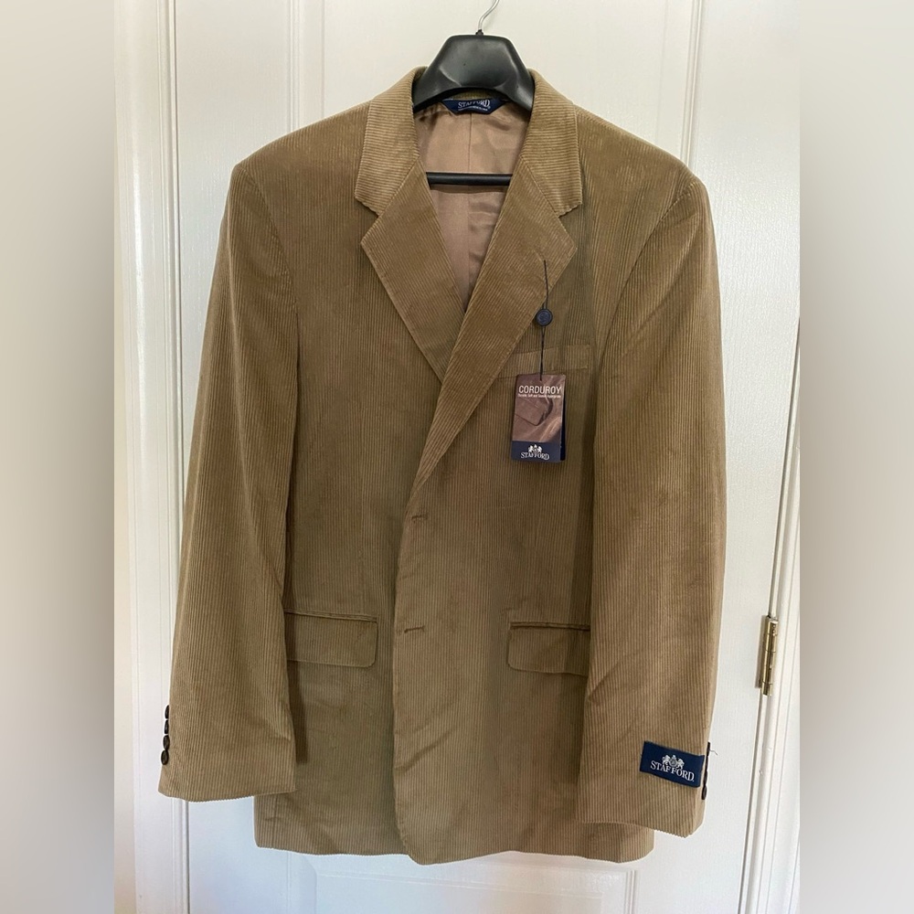 Men’s Stafford Corduroy Sport Coat Blazer
